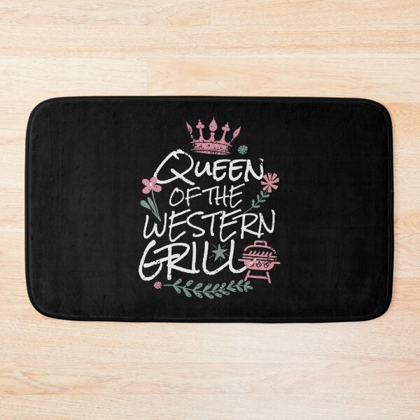 Item preview, Master BBQ Smoker Grillin Girl, Queen of the Western Grill designed and sold by DAMOTAmagazine.
