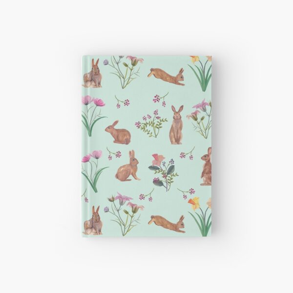 Item preview, Flowery curious rabbits designed and sold by SoupSouka.