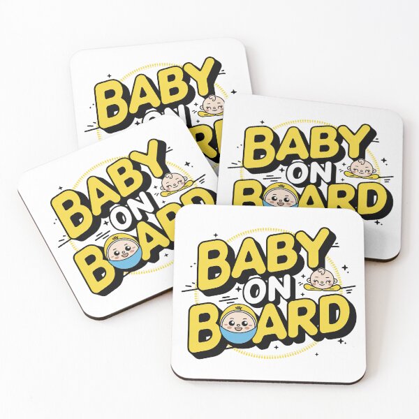 Item preview, Baby On Board, Baby Dino On Board, Baby in Car designed and sold by graphic-genie.