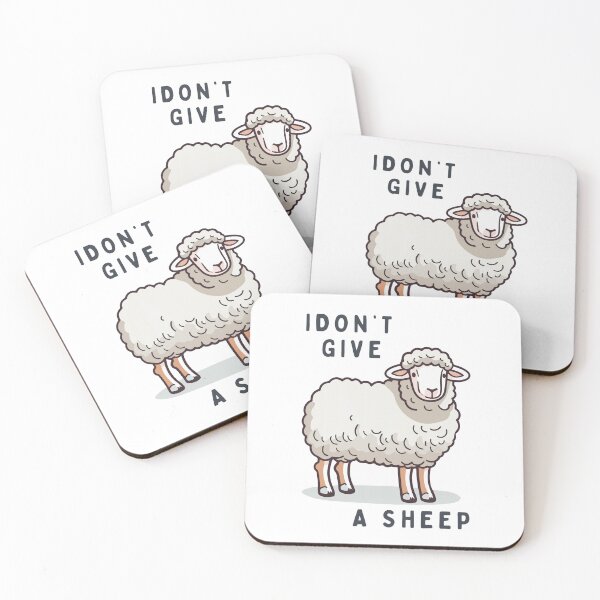 Item preview, I don't give a sheep designed and sold by GRINspiration.