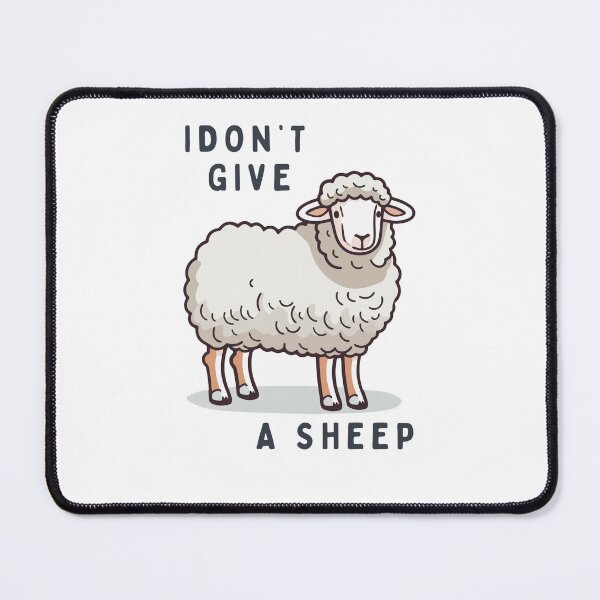 Item preview, I don't give a sheep designed and sold by GRINspiration.