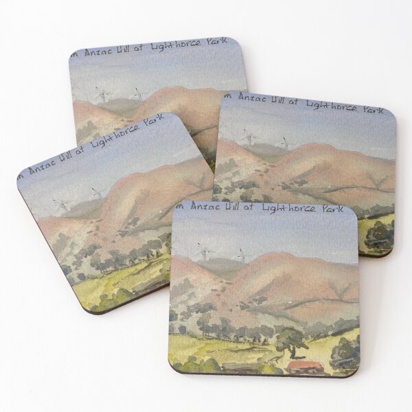 Item preview, View from Anzac Hill  designed and sold by PM Taylor.