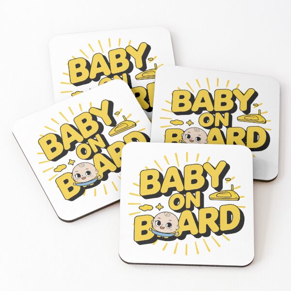 Item preview, Baby On Board, Baby Dino On Board, Baby in Car designed and sold by graphic-genie.