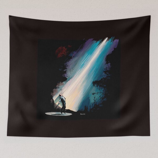 Item preview, Fire In The Sky Illustration - Large designed and sold by 19pisces.