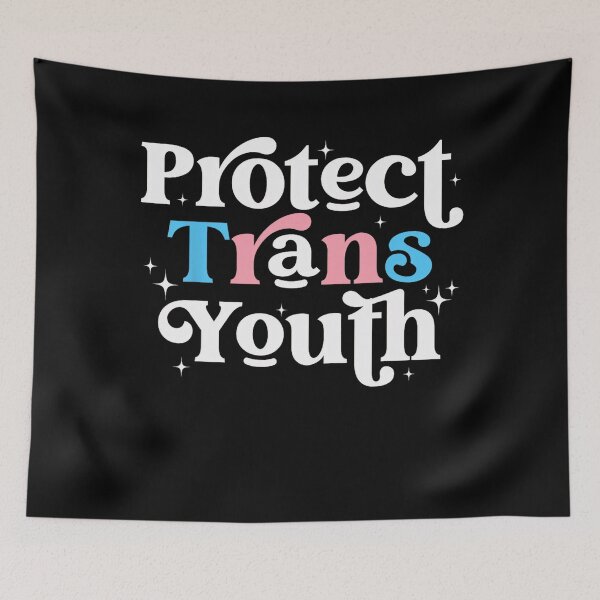 Item preview, Transgender LGBT Pride Protect Trans Youth designed and sold by Cute-Collection.