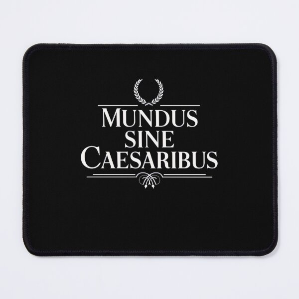 Item preview, Retro Funny Beautiful Mundus Sine Caesaribus designed and sold by Shaun-Arts.