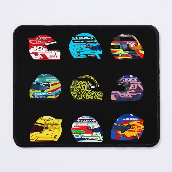 Item preview, Formula 1 drivers Helmet 2025 sketch pack designed and sold by Pink Polar F1.