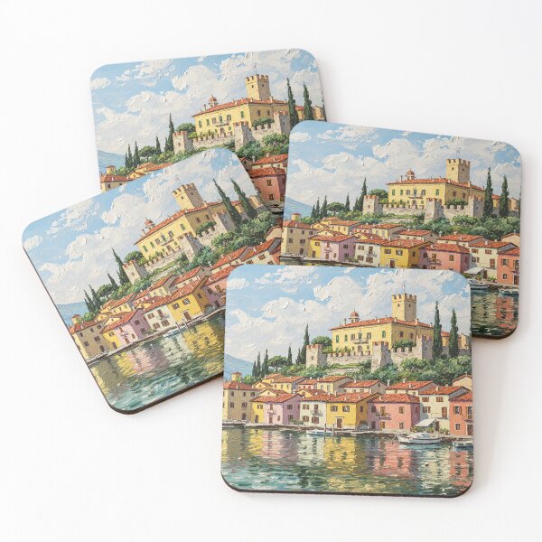 Item preview, Gustav Klimt - Malcesine on Lake Garda designed and sold by maniacfitness.