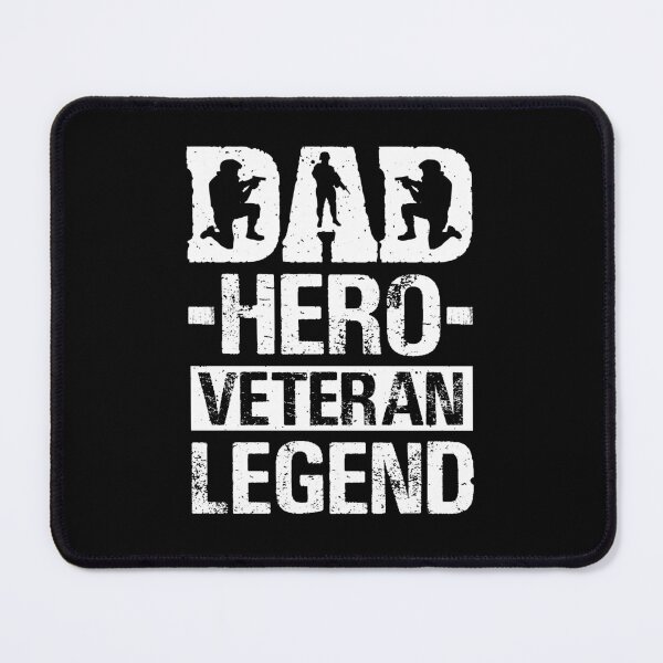 Item preview, Vintage Dad Hero Veteran Legend | Patriotic Father's Day Gift designed and sold by PRINYOS.