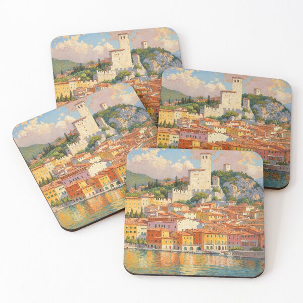 Item preview, Gustav Klimt Malcesine on Lake Garda designed and sold by maniacfitness.
