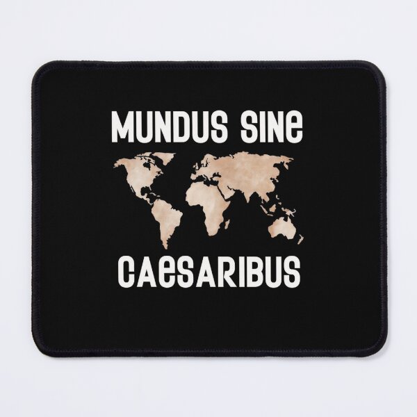 Item preview, Retro Funny Beautiful Retro Mundus Sine Caesaribus designed and sold by Shaun-Arts.