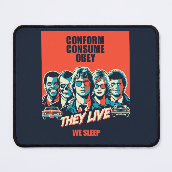 Item preview, They Live We Sleep designed and sold by ArtFactoryAI.