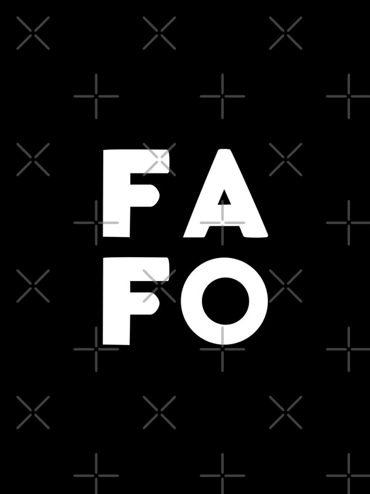 Thumbnail 4 of 4, iPhone Case, FAFO designed and sold by ArtFactoryAI.