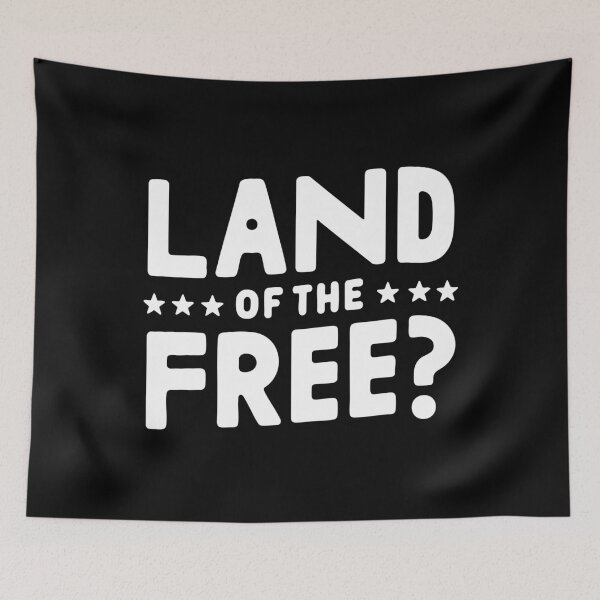 Item preview, Land of the Free? designed and sold by ArtFactoryAI.