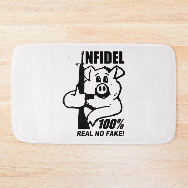 Item preview, Armed Pig; Infidel;  designed and sold by StickerApe.