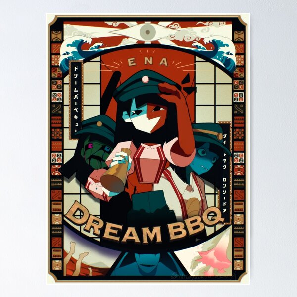 Item preview, Ena BBq Japanese Style designed and sold by LauriaJayme.