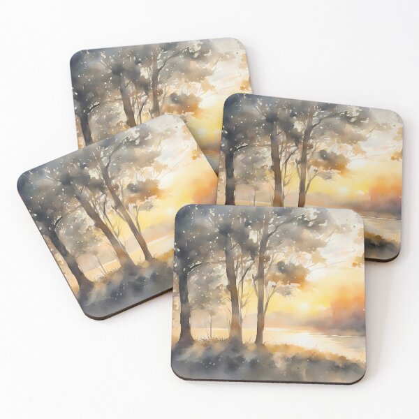 Item preview, Meditative Lake Sunrise designed and sold by CalmnessbyChoice.