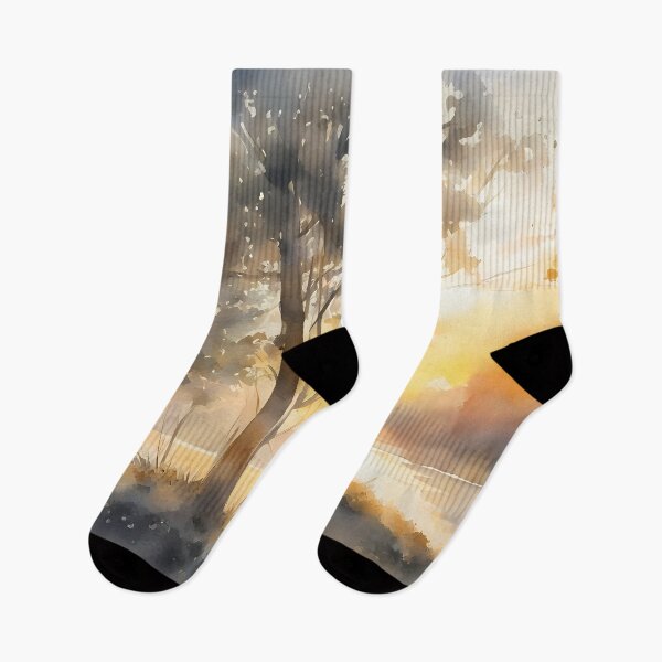 Item preview, Meditative Lake Sunrise designed and sold by CalmnessbyChoice.