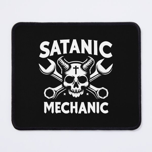 Item preview, Satanic Mechanic designed and sold by ArtFactoryAI.