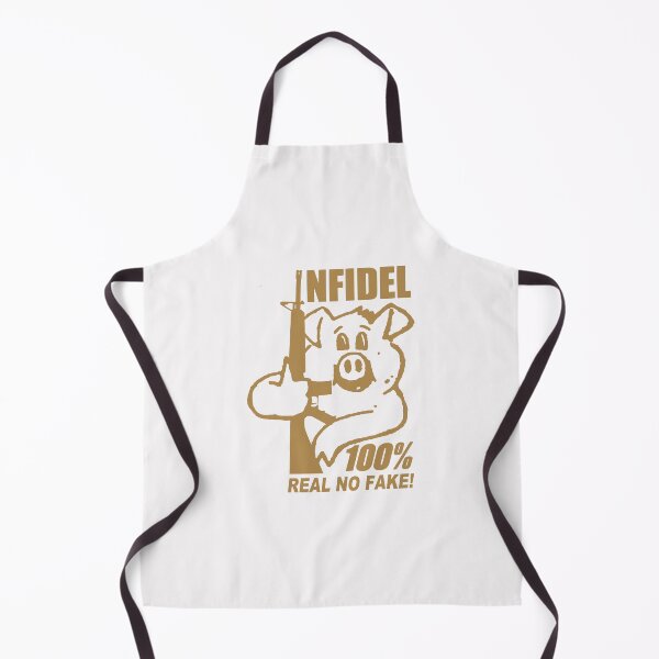 Item preview, Armed Pig; Infidel; Desert Colour; designed and sold by StickerApe.