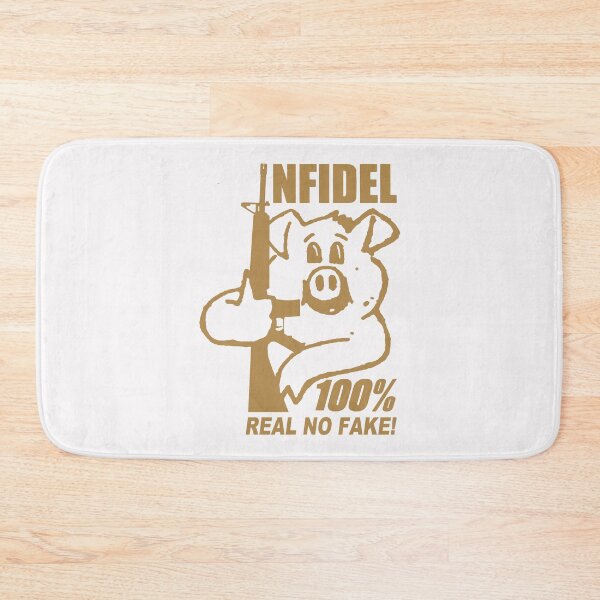 Item preview, Armed Pig; Infidel; Desert Colour; designed and sold by StickerApe.