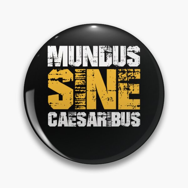 Item preview, Retro Funny Funny Mundus Sine Caesaribus designed and sold by Shaun-Arts.
