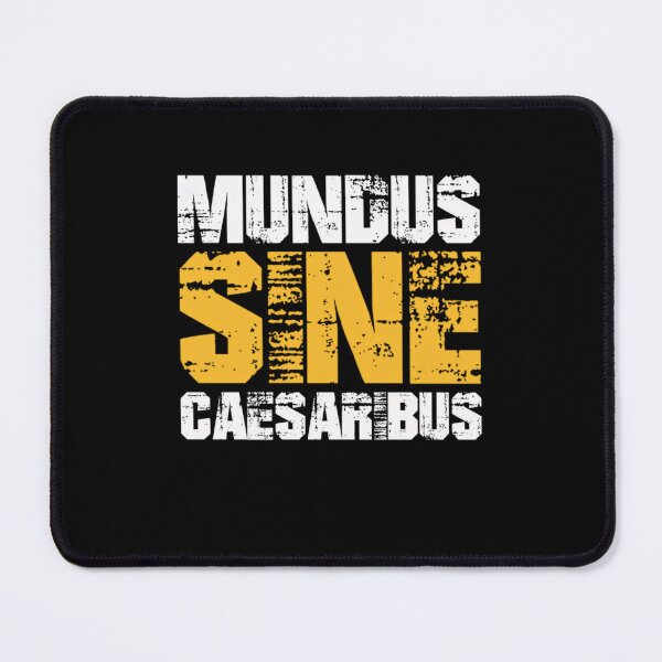 Item preview, Retro Funny Funny Mundus Sine Caesaribus designed and sold by Shaun-Arts.