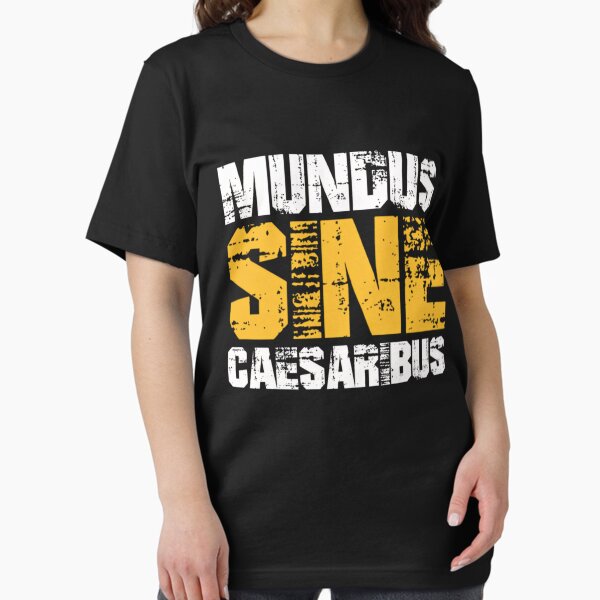 Item preview, Retro Funny Funny Mundus Sine Caesaribus designed and sold by Shaun-Arts.