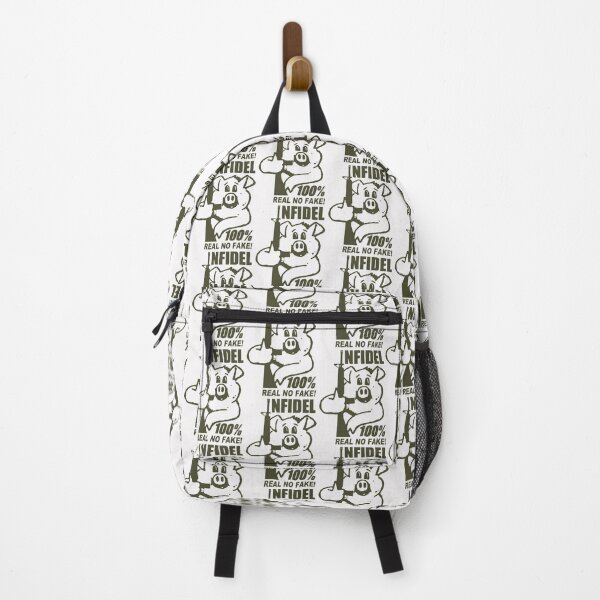Item preview, Armed Pig; Infidel; Olive; designed and sold by StickerApe.