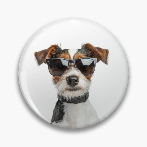Item preview, Funny cool Parson Russell Terrier Dog wearing sunglasses designed and sold by LazyOwlStore.