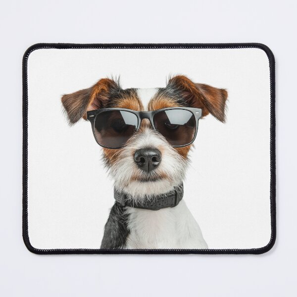Item preview, Funny cool Parson Russell Terrier Dog wearing sunglasses designed and sold by LazyOwlStore.