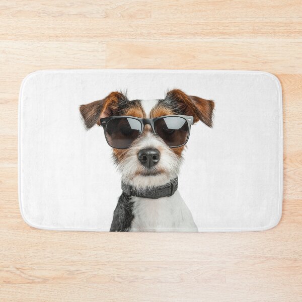 Item preview, Funny cool Parson Russell Terrier Dog wearing sunglasses designed and sold by LazyOwlStore.