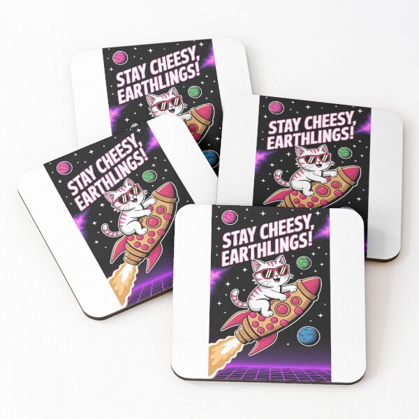 Item preview, STAY CHEESY, EARTHLINGS! designed and sold by Daniel Hagerman.