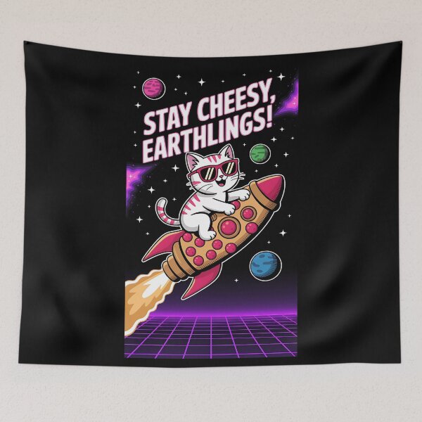 Item preview, STAY CHEESY, EARTHLINGS! designed and sold by Daniel Hagerman.