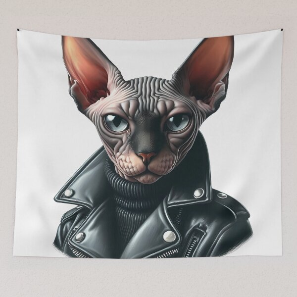 Item preview, Sphynx Cat designed and sold by Visual Nomad Club.