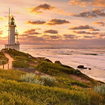 Artwork thumbnail, Point Lonsdale Lighthouse, Australia by Michael Boniwell