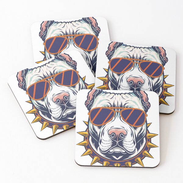 Item preview, Best Pit Bull Dad Ever - Funny Dog Lover Design with Shades designed and sold by rich4Design.