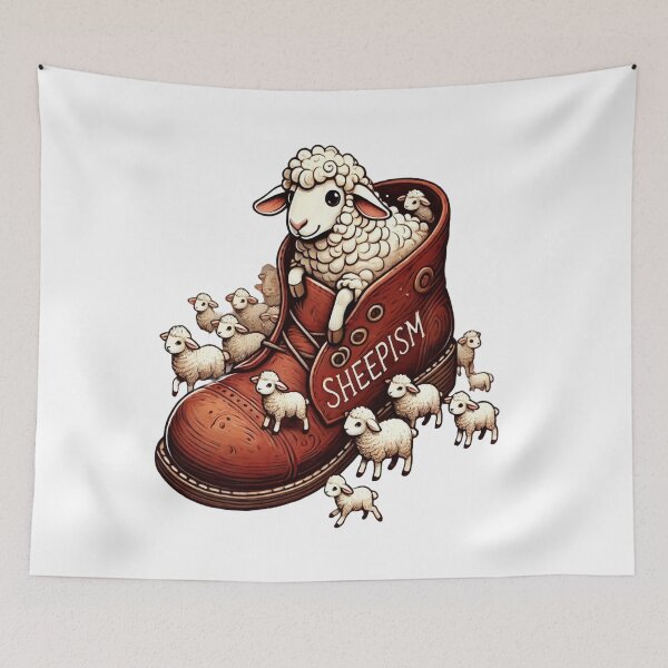Item preview, Sheepism logo 78 designed and sold by Thpoar.