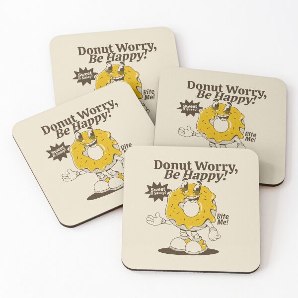 Item preview, Donut worry be happy. Donut character designed and sold by adipra.