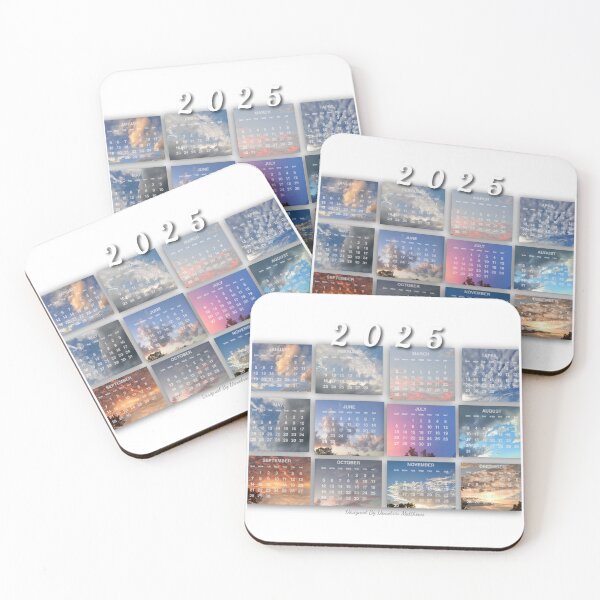 Item preview, 2025 Clouds Calendar designed and sold by Demetria Matthews.