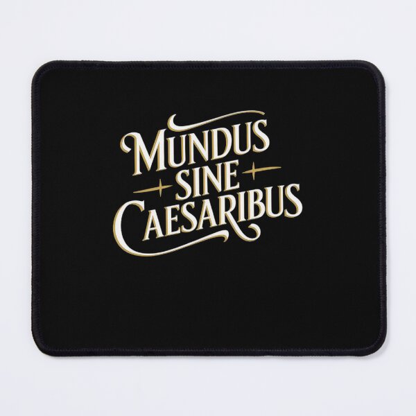 Item preview, Retro Funny Mundus Sine Caesaribus designed and sold by Shaun-Arts.