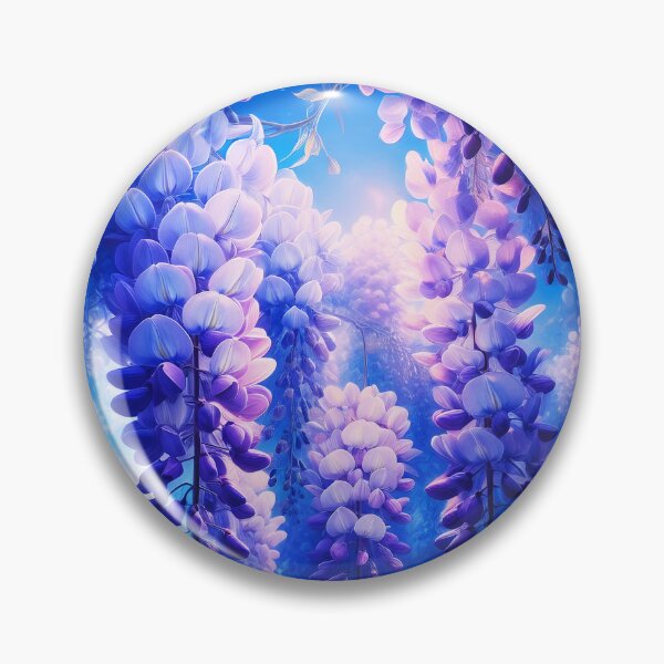 Item preview, Wisteria garden in the night lights designed and sold by EmeraldeaArt.