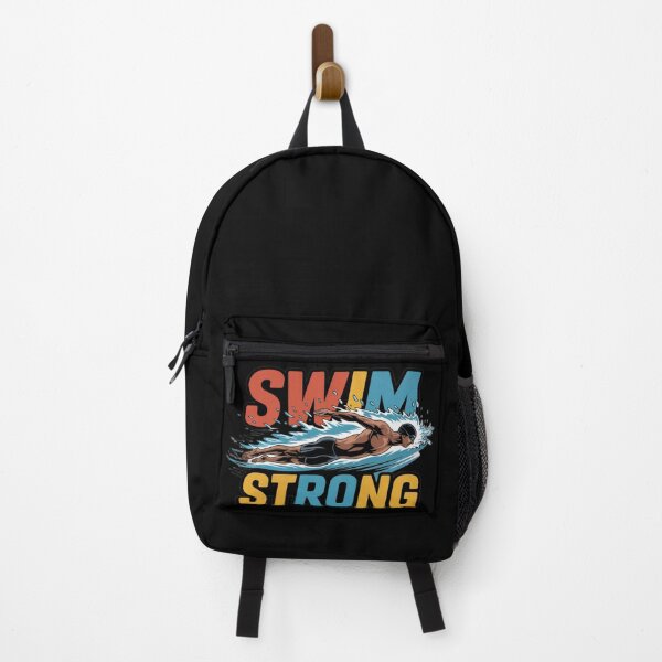 Item preview, Swim Strong – Motivational Swimming Design designed and sold by seelya83.