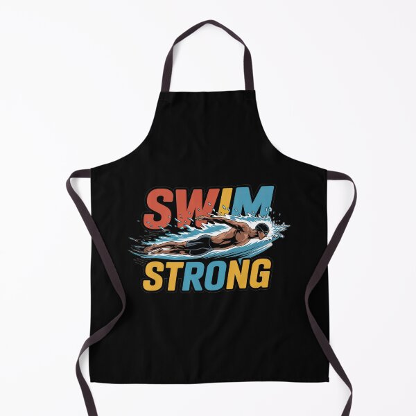 Item preview, Swim Strong – Motivational Swimming Design designed and sold by seelya83.