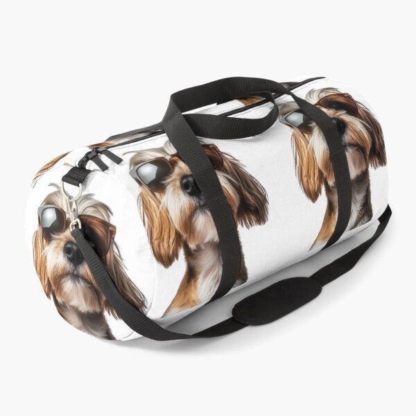 Item preview, Funny cool Petit Basset Griffon Vendéen Dog wearing sunglasses designed and sold by LazyOwlStore.