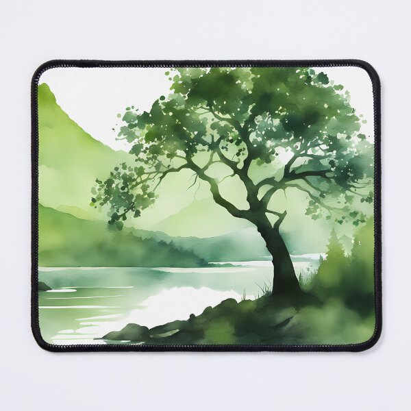 Item preview, Green Lake Tree designed and sold by CalmnessbyChoice.