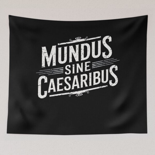 Item preview, Retro Funny Vintage Mundus Sine Caesaribus designed and sold by Shaun-Arts.