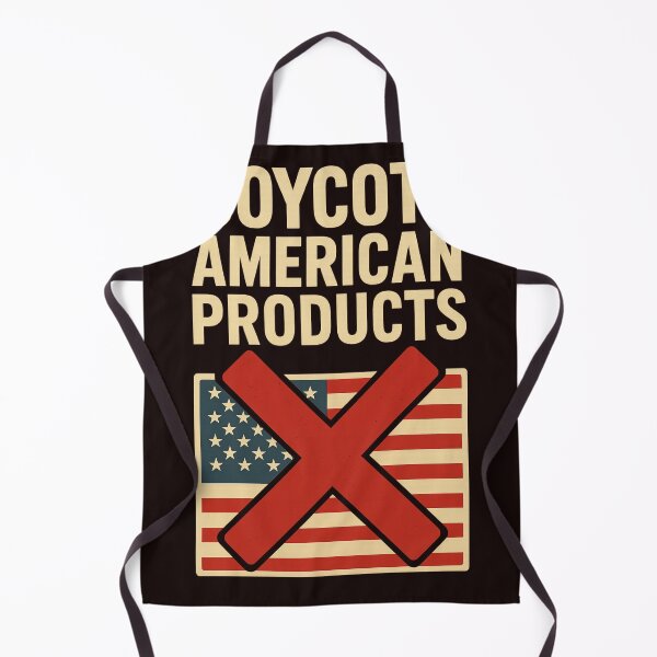 Item preview, “Boycott American Products” – Global Response to U.S. Trade Tariffs designed and sold by Aryabek.