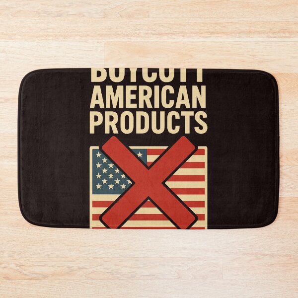 Item preview, “Boycott American Products” – Global Response to U.S. Trade Tariffs designed and sold by Aryabek.