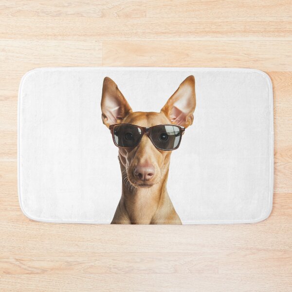 Item preview, Funny cool Pharaoh Hound Dog wearing sunglasses designed and sold by LazyOwlStore.